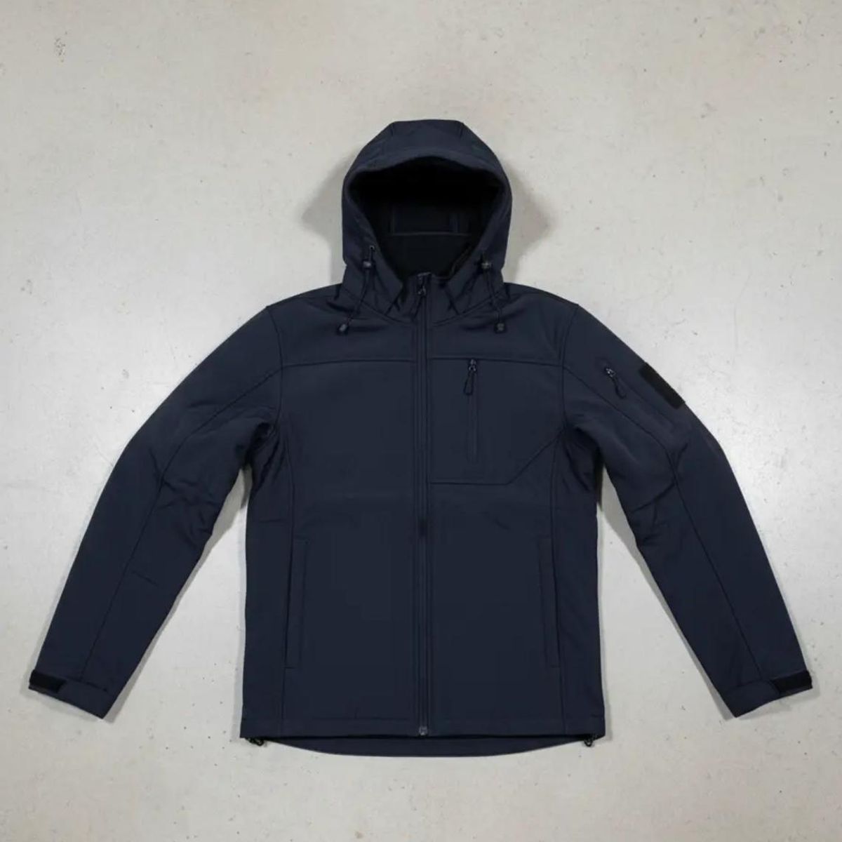 BLUE MOUNTAIN - Chaqueta Softshell Hombre Termica Impermeable Con Micropolar
