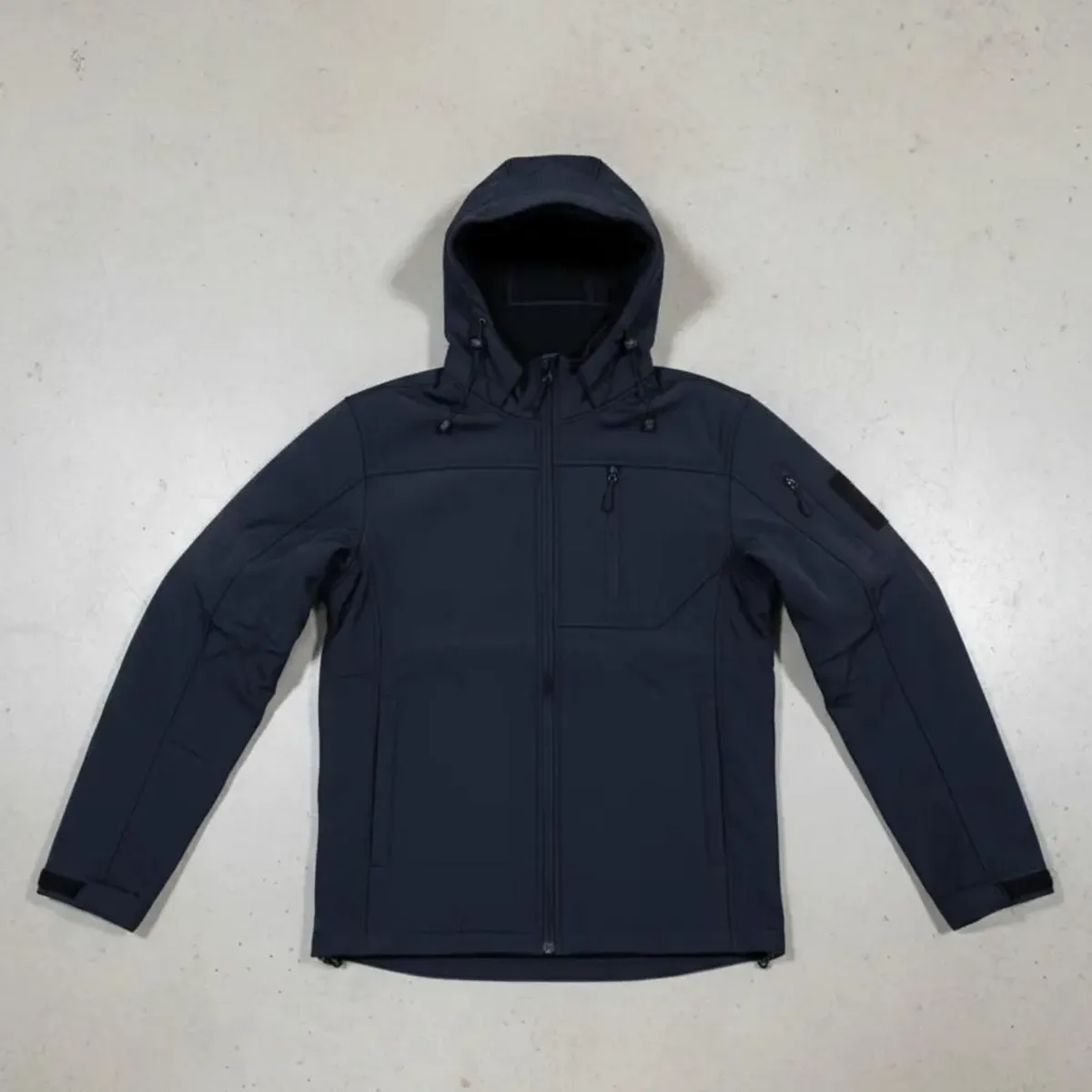BLUE MOUNTAIN - Chaqueta Softshell Hombre Termica Impermeable Con Micropolar
