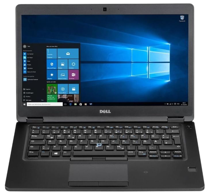 Laptop Latitude 5480 Intel Core i5 6th 8GB 256GB SSD Negro