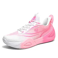 DANWEILE - Zapatillas baloncesto casuales unisex Rosa
