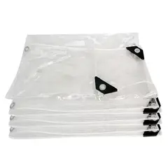 GENERICO - Cortina Pvc Roller Transparente Cierre Terraza 3x2m