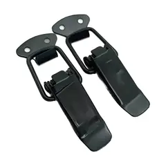 GENERICO - 2 Pcs Broche Metálico para Parachoques Auto Tuning Universal