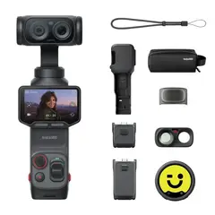 INSTA360 - Cámara de vlogging de 8K Luna Ultra Paquete Creador