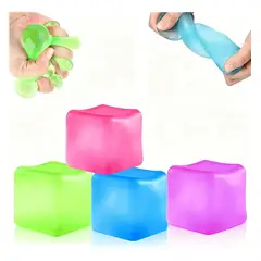 GENERICO - 4pcs Juguetes De Cubo Para Antiestrés, Juguetes Sensoriales