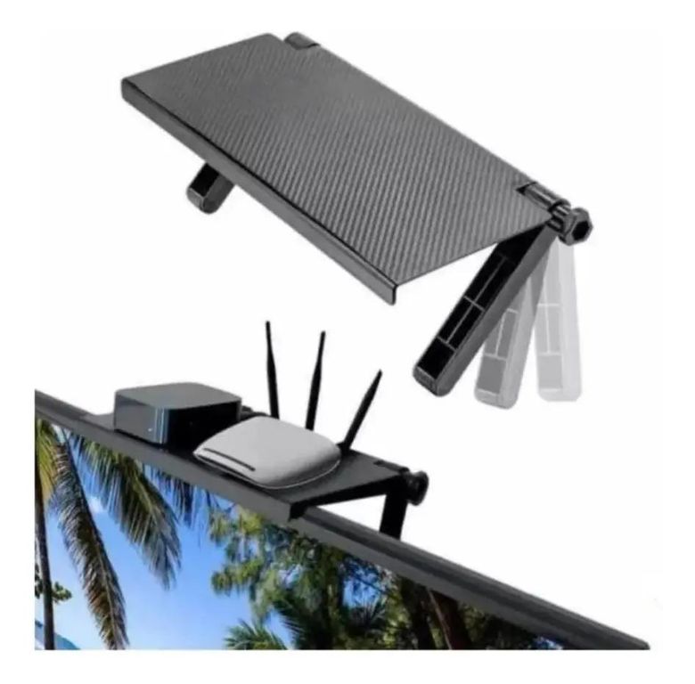 GENERICO Soporte Plegable para Control Remoto y Repisa TV