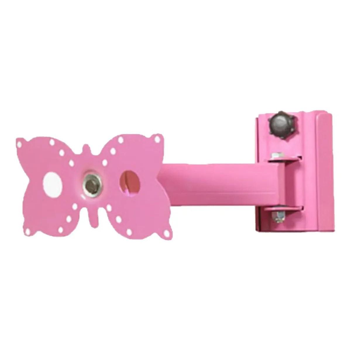 GENERICO - Soporte de brazo para LCD/LED 15 a 26 pulgadas rosa