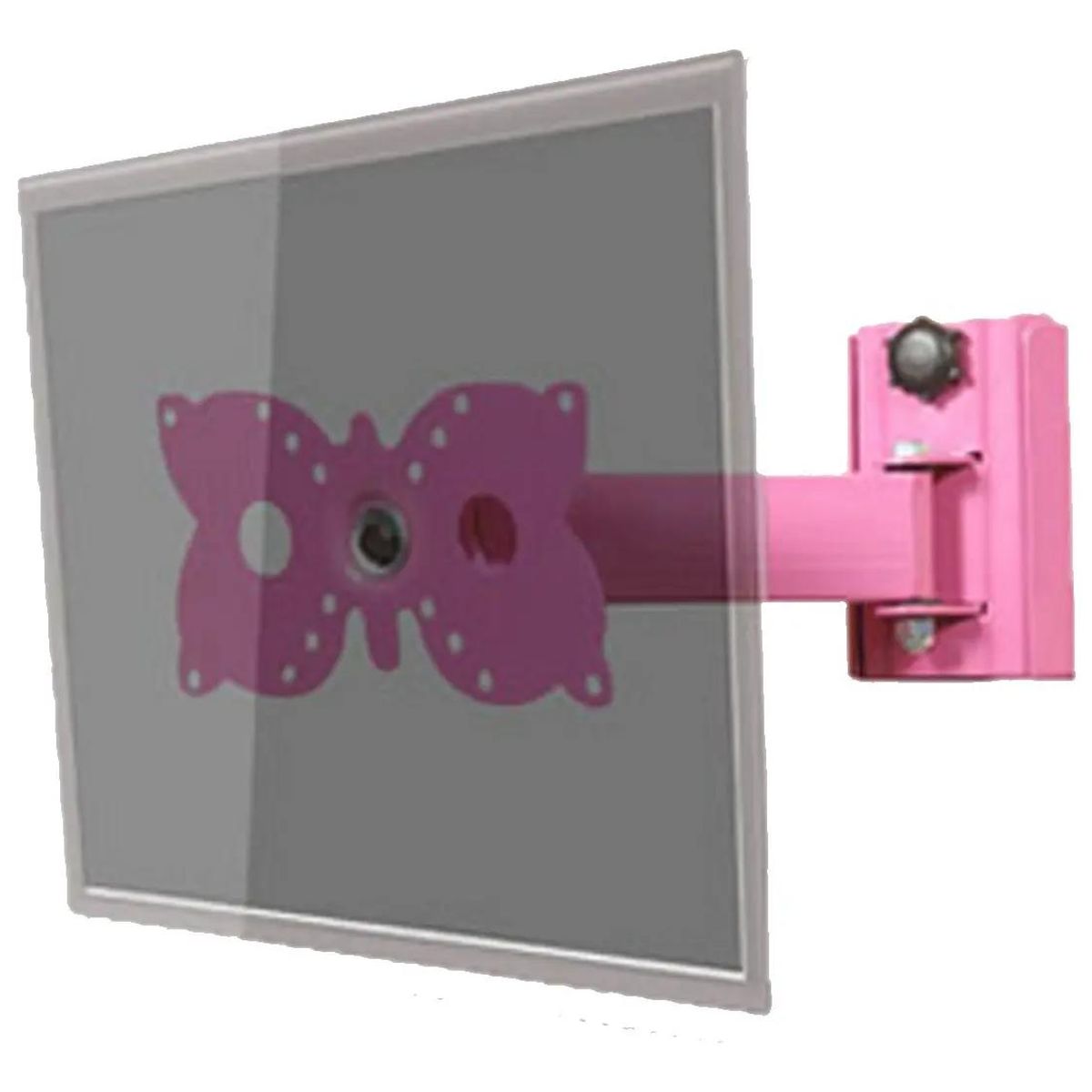 GENERICO - Soporte de brazo para LCD/LED 15 a 26 pulgadas rosa