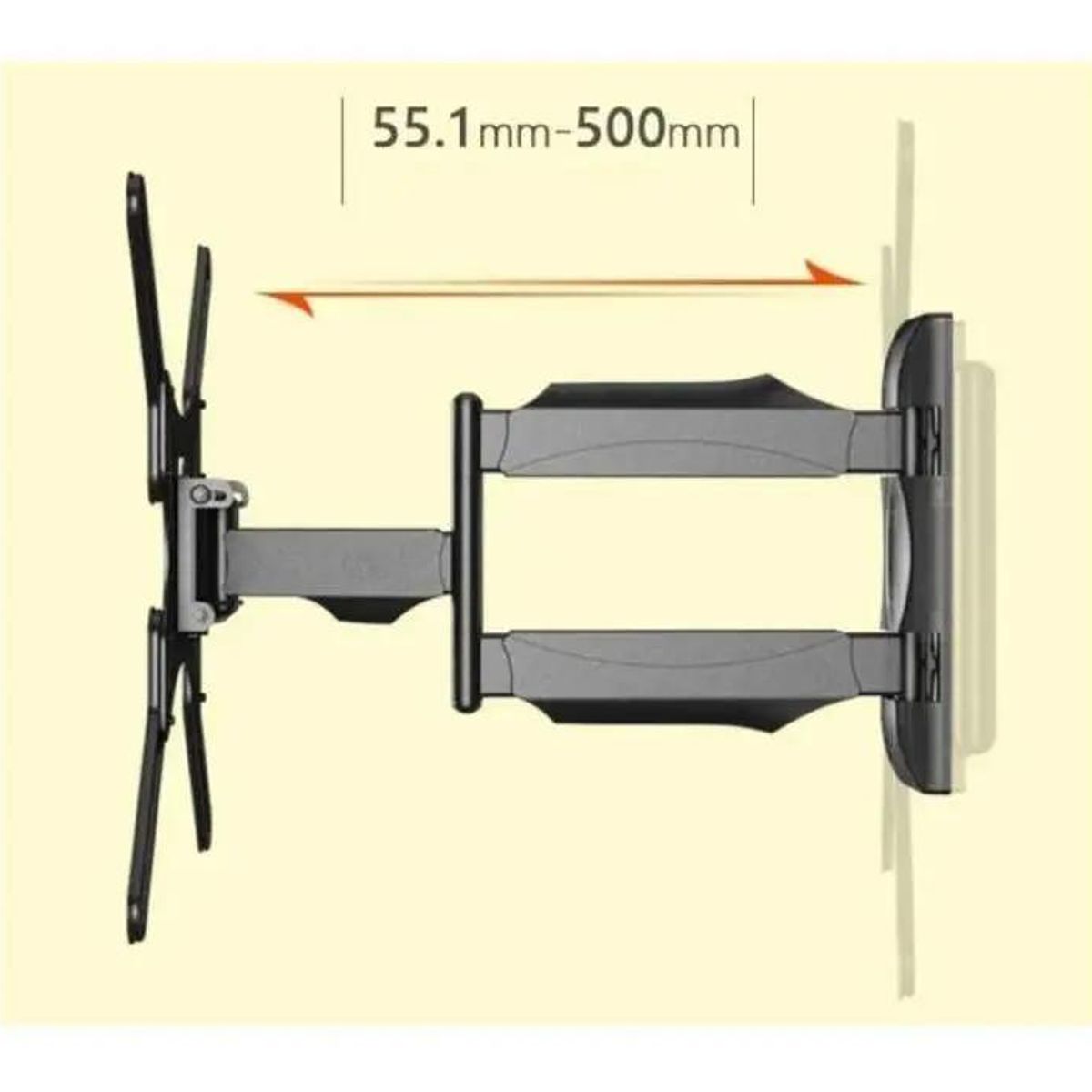 GENERICO - Soporte Ajustable para TV 32 a 55 Pulgadas