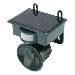 GENERICO - Ahuyentador Ultrasonido Solar para Gatos, Perros y Aves
