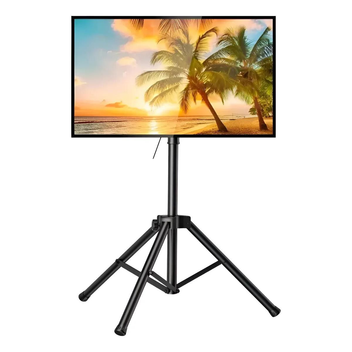 GENERICO - Base trípode pedestal para TV 32 a 55 pulgadas negro