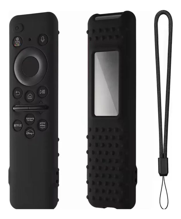 GENERICO Control remoto solar con funda negra para TV
