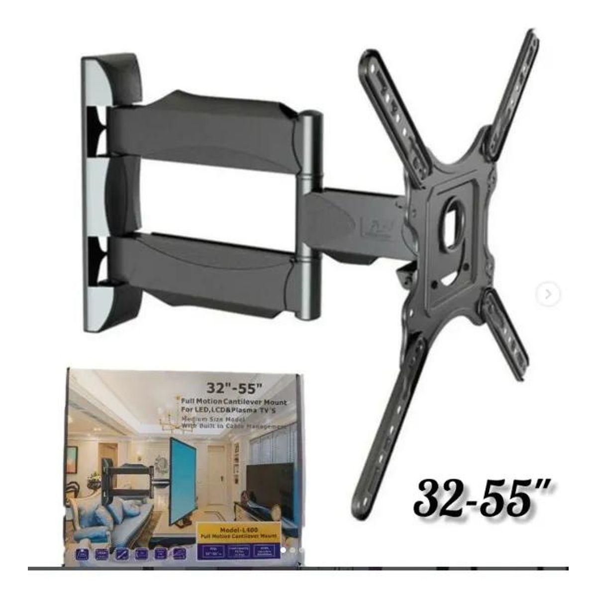 GENERICO - Soporte giratorio para TV de 32 a 55 pulgadas
