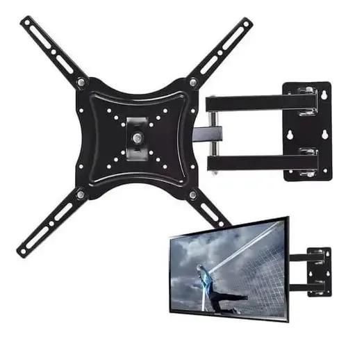 GENERICO Soporte de Pared Articulado para TV 14-55" Negro