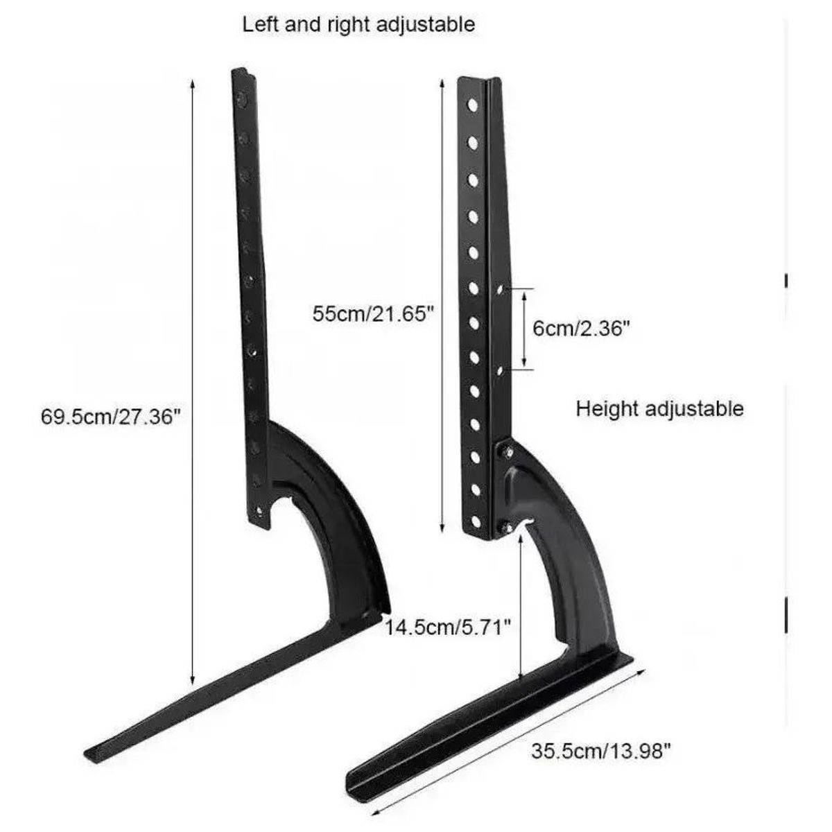 GENERICO - Soporte Universal para TV de 37 a 75 Pulgadas