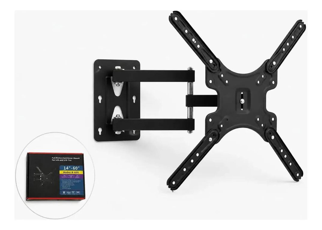 GENERICO Soporte de Pared para TV 14 a 60 Pulgadas con Brazo Móvil