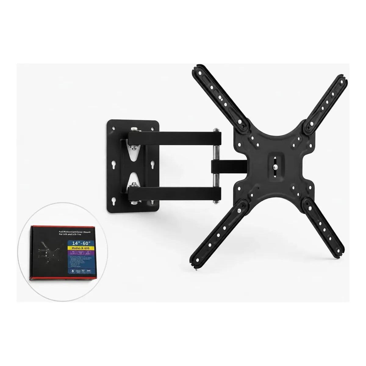 GENERICO - Soporte de Pared para TV 14 a 60 Pulgadas con Brazo Móvil