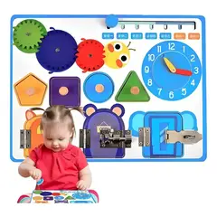 GENERICO - Tablero Didáctico Sensorial Educativo Montessori