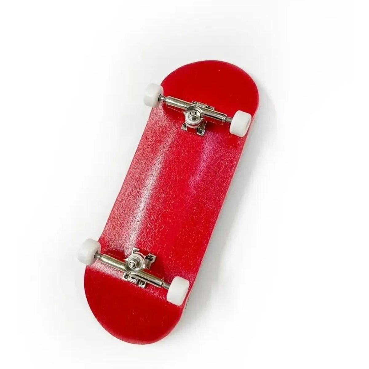 GENERICO - Fingerboard Skateboard Profesional Rojo 33.5mm