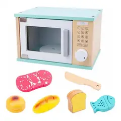GENERICO - Juego Didáctico de Madera Microondas para Niños