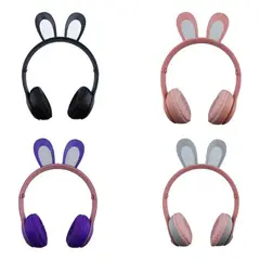GENERICO - Audífonos Bluetooth para Niños con Orejas Luminosas Recag