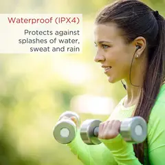 GENERICO - Audífonos inalámbricos manos libres con protección IPX4