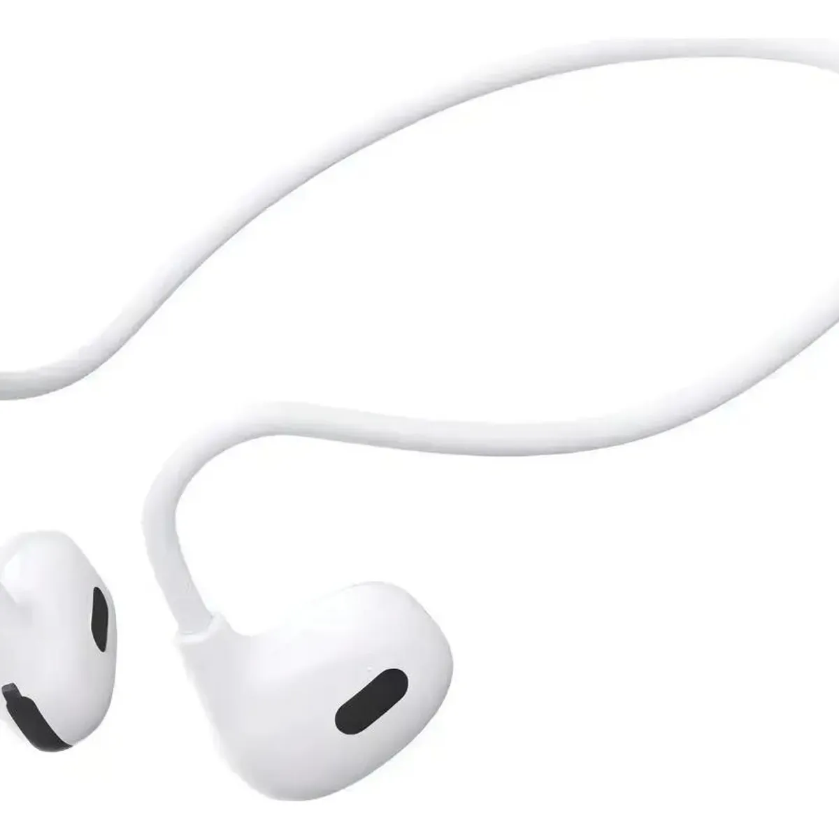 GENERICO - Auriculares inalámbricos color blanco con diseño Proair