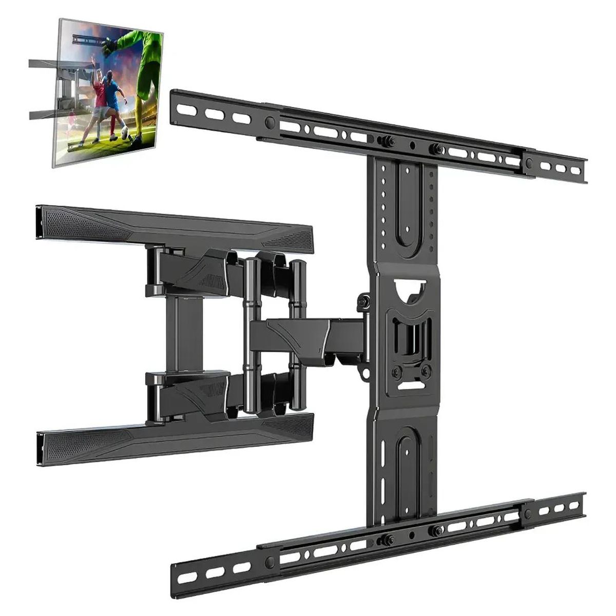 GENERICO - Soporte TV Base Articulado Giratorio para Pantallas 40-80