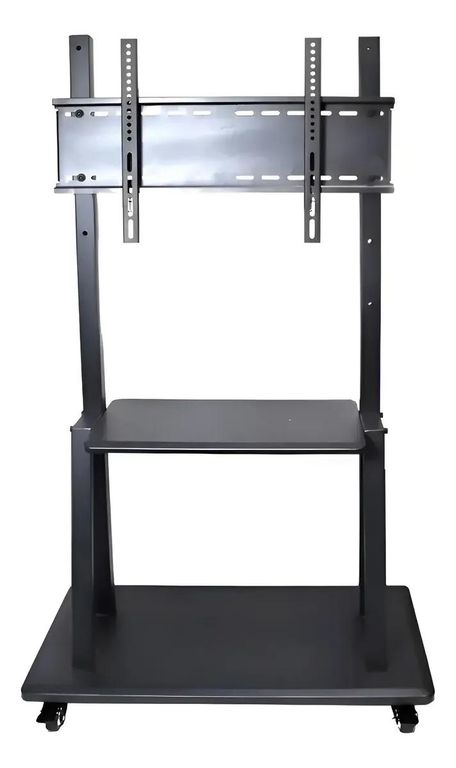GENERICO Soporte móvil para TV con ruedas y estantes ajustables