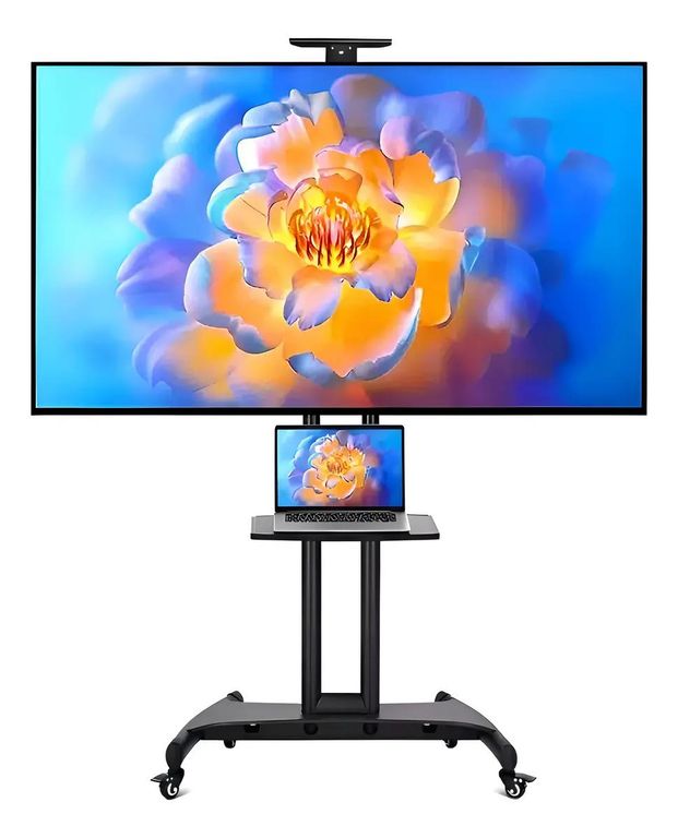 GENERICO Soporte de TV portátil ajustable con ruedas 35-75"