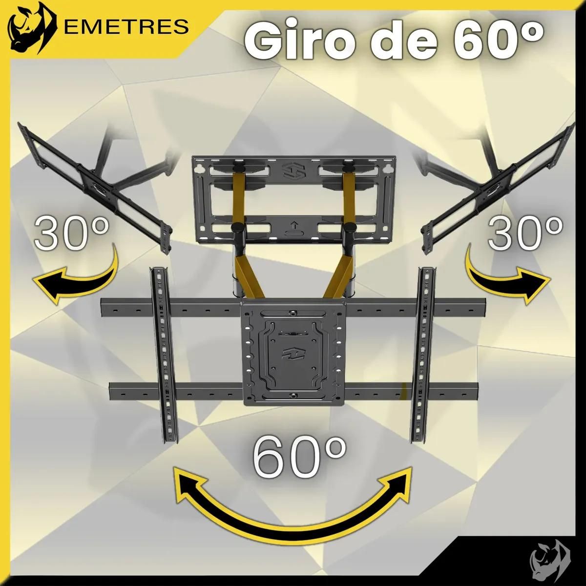 GENERICO - Soporte para TV grande hasta 100 pulgadas