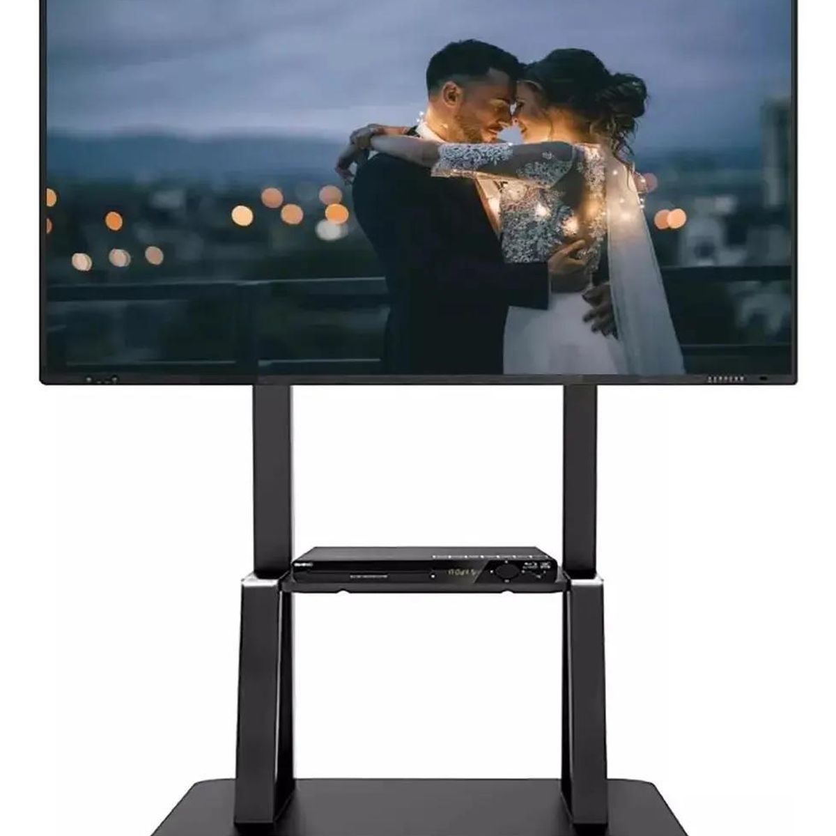 GENERICO - Soporte base con ruedas para TV 32 a 75 pulgadas