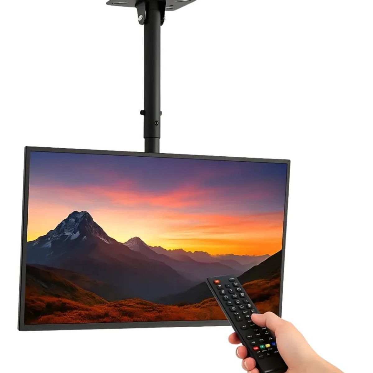 GENERICO - Soporte de techo inclinable para TV 32 a 70 pulgadas