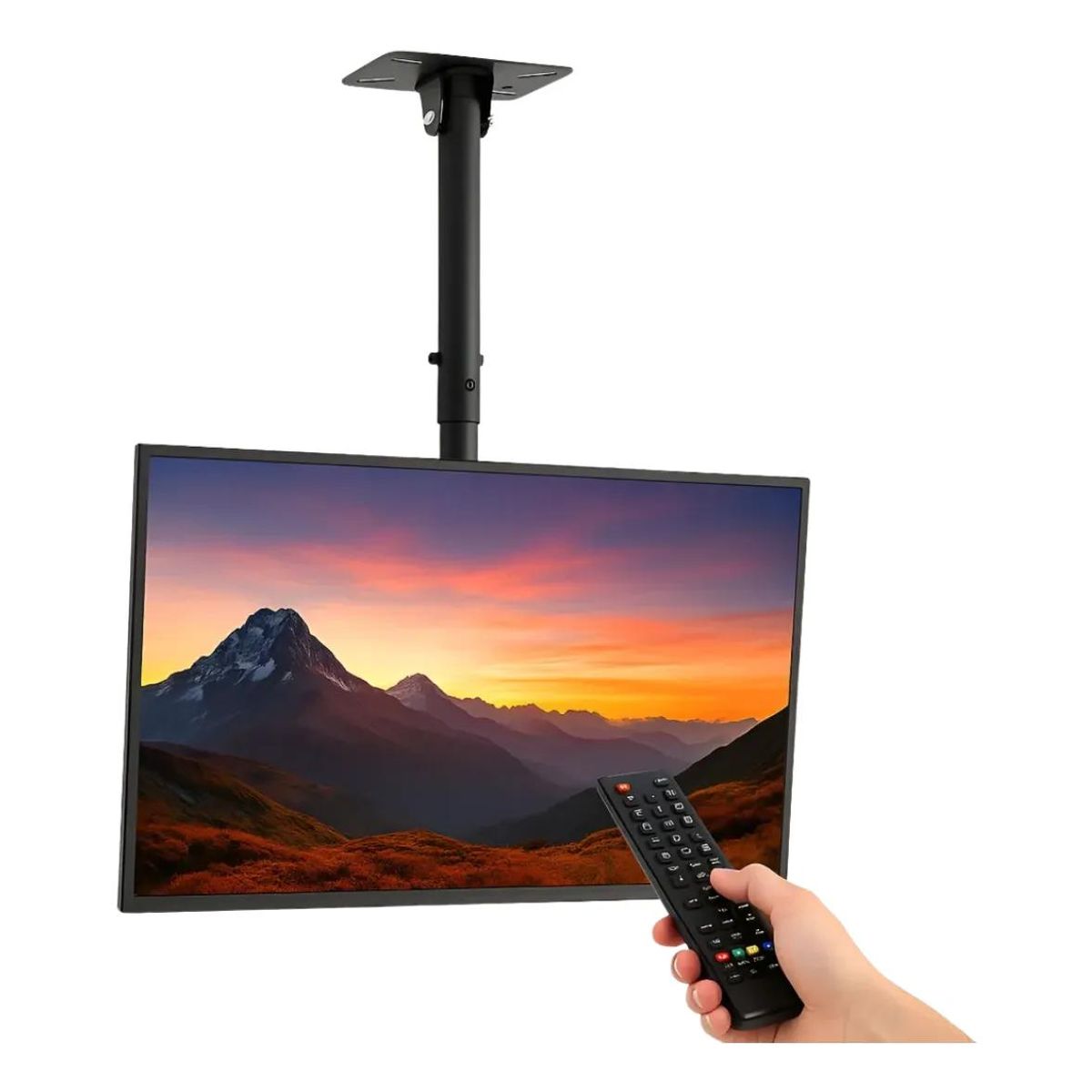 GENERICO - Soporte de techo inclinable para TV 32 a 70 pulgadas