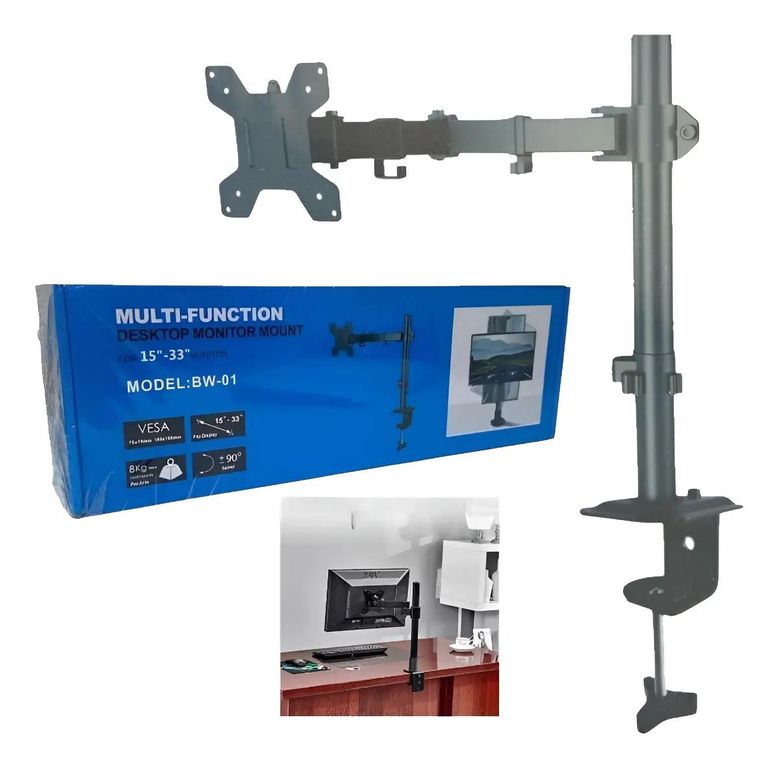 GENERICO Soporte Ajustable para Monitores 15 a 33 Pulgadas