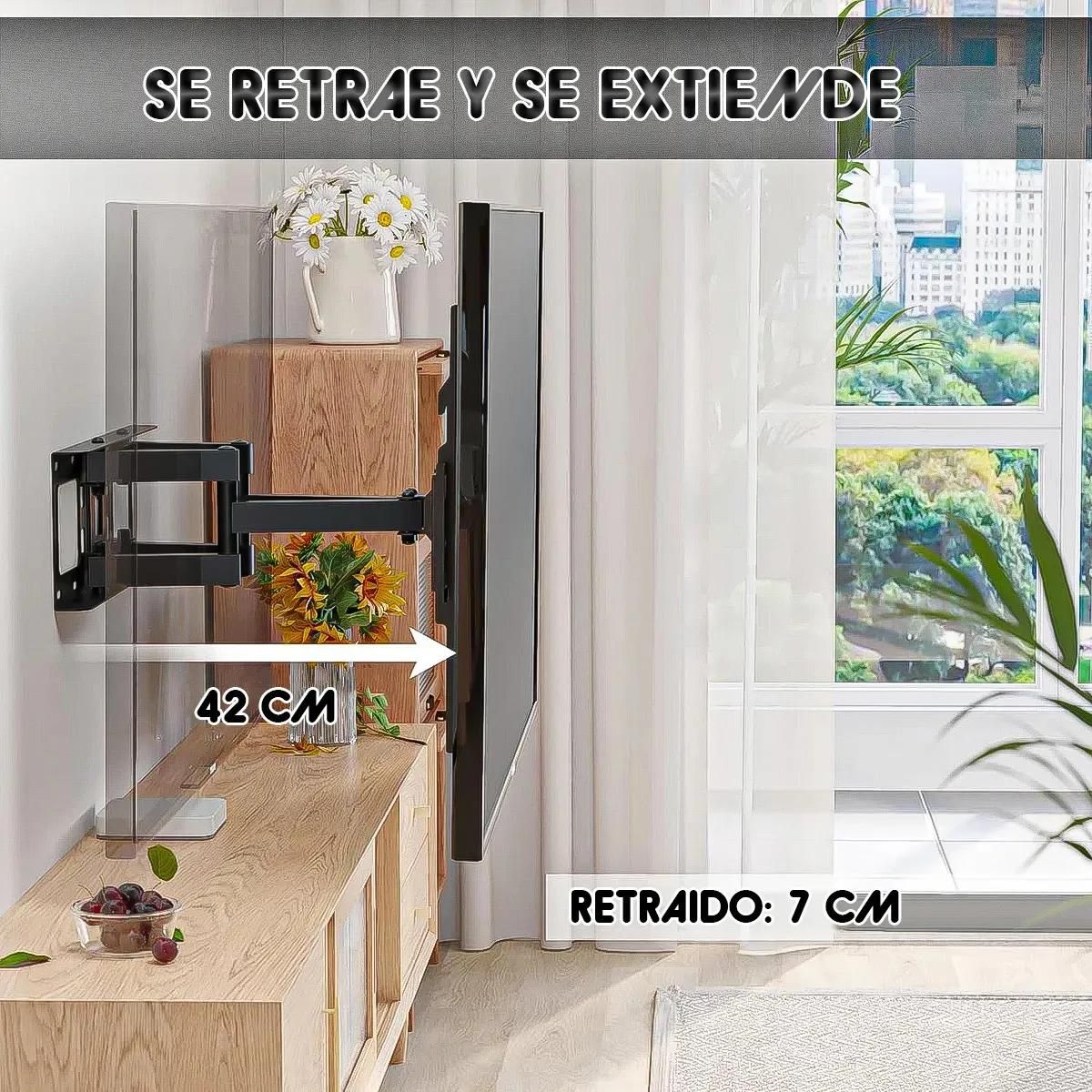 GENERICO - Soporte TV Articulado para Pantallas de 32 a 70 Pulgadas