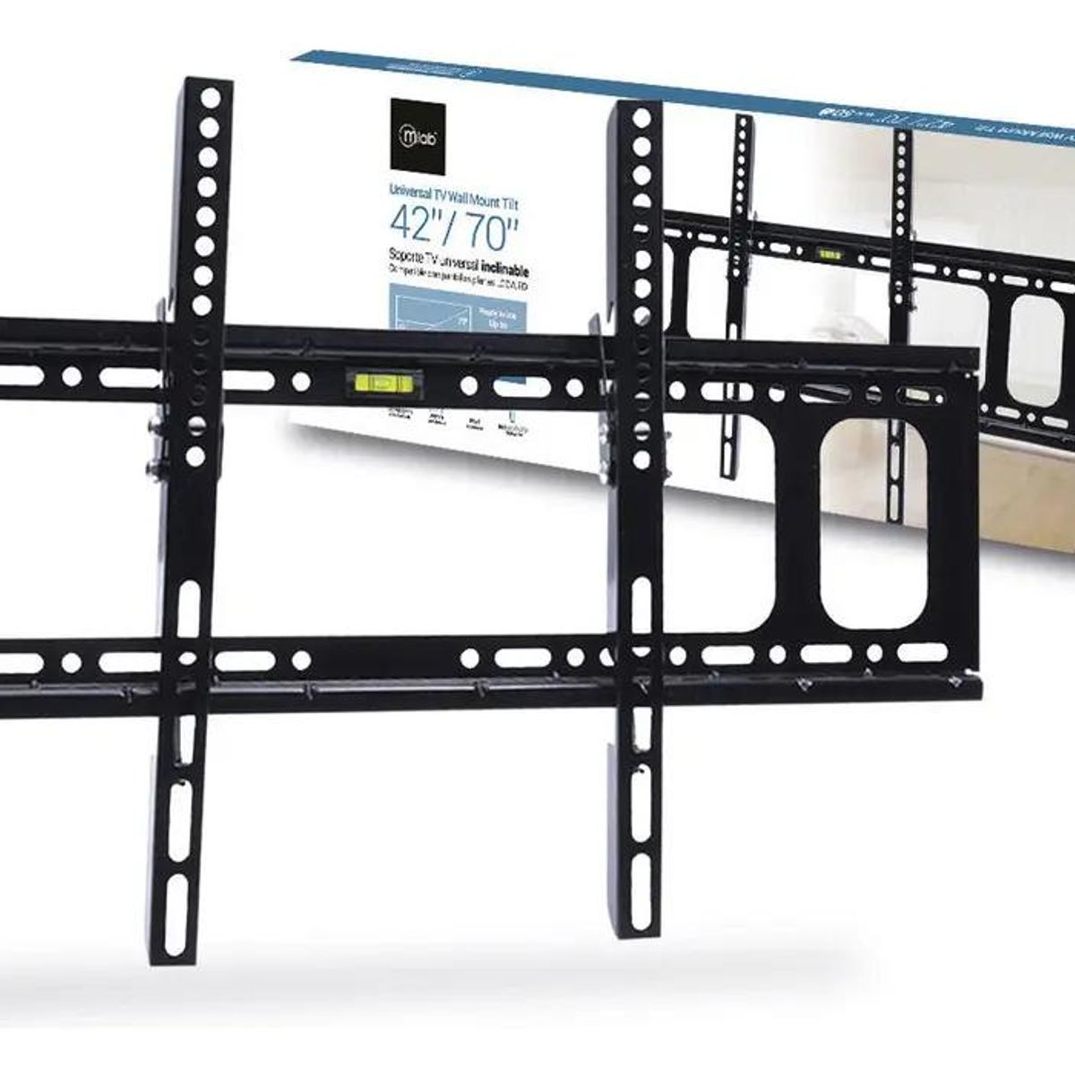 GENERICO - Soporte inclinable para TV de 42 a 70 pulgadas
