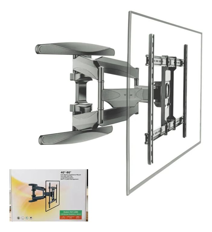 GENERICO Soporte articulado para TV de 40 a 80 pulgadas