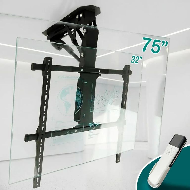 GENERICO Soporte TV Motorizado Hidráulico 32-75" con Control Rem