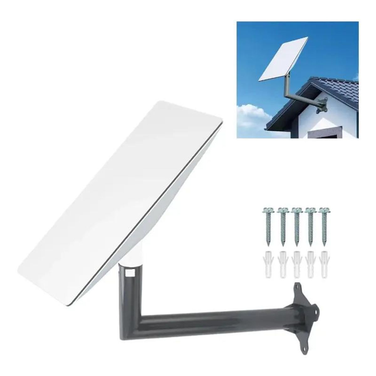 GENERICO - Soporte de Pared Fuerte y Resistente para Antena