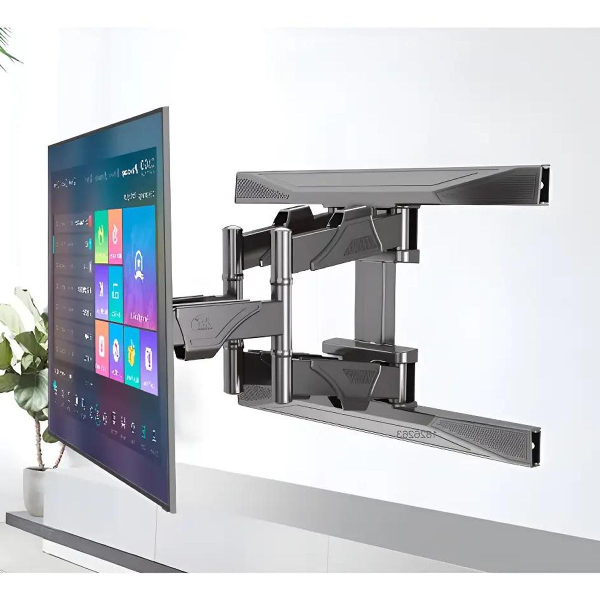 GENERICO - Soporte de TV con brazo giratorio para pantallas 45-75"