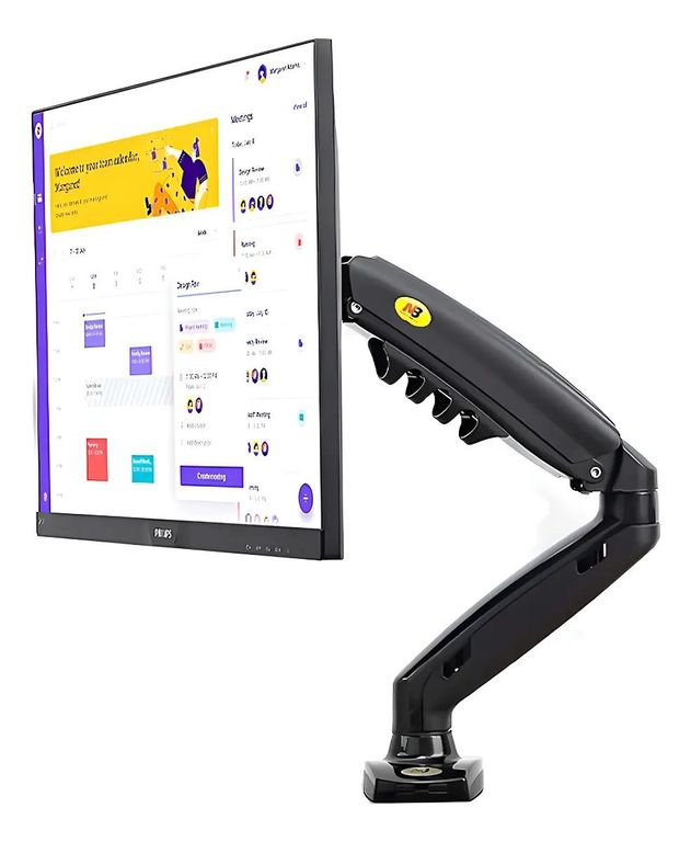 GENERICO Soporte de mesa articulado para TV o monitor 17-27"
