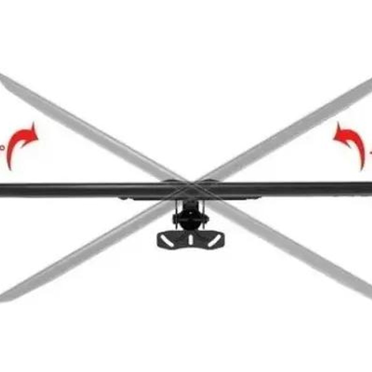 GENERICO - Soporte de Techo Ajustable para TV 32 a 75 Pulgadas
