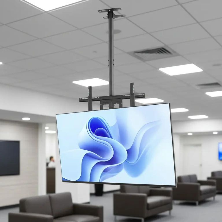 GENERICO Soporte de techo ajustable e inclinable para TV 32-70"