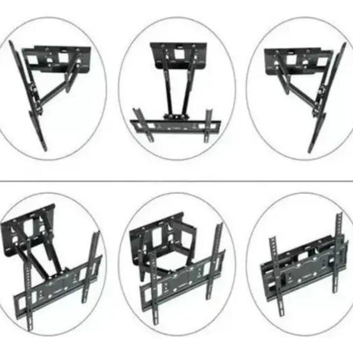 GENERICO - Soporte de TV Brazo Articulado para Pantallas 32 a 70 PUL