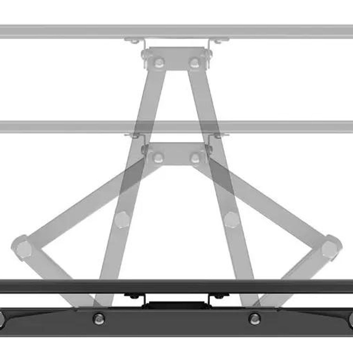 GENERICO - Soporte para TV de 37 a 80 pulgadas con 5 articulaciones