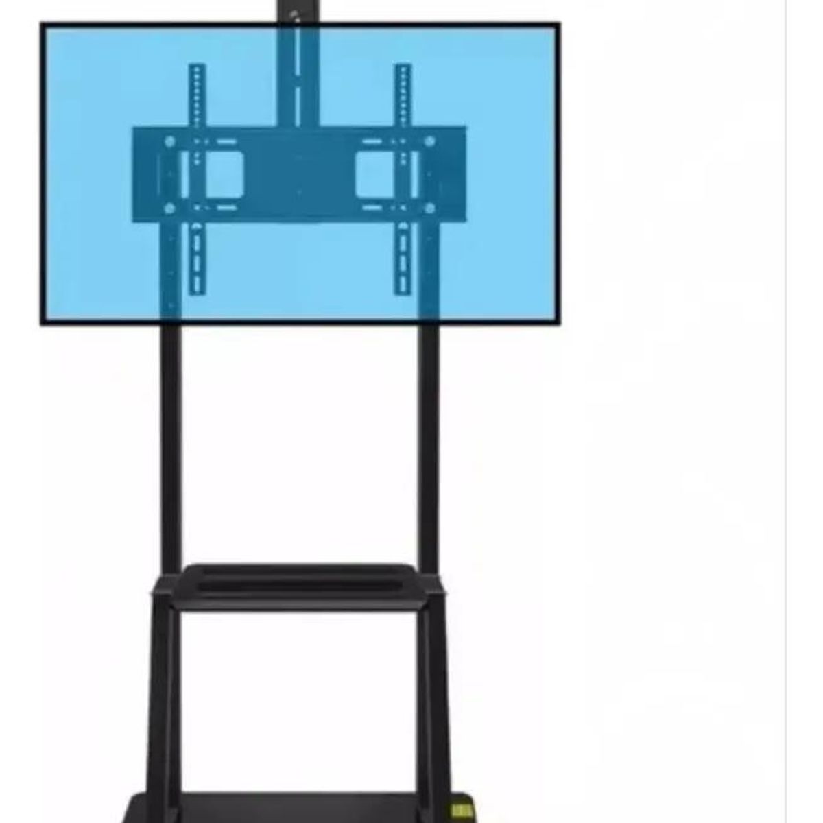 GENERICO - Soporte base pedestal con ruedas para TV 32 a 70 pulgadas