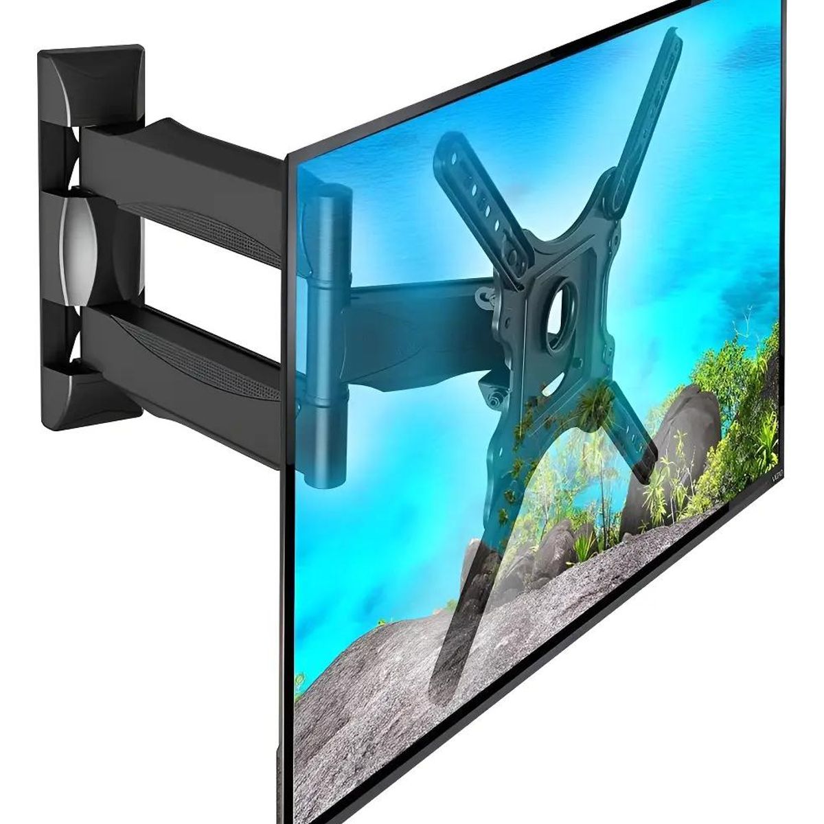 GENERICO - Soporte de TV con brazo giratorio 180º para 14-55"
