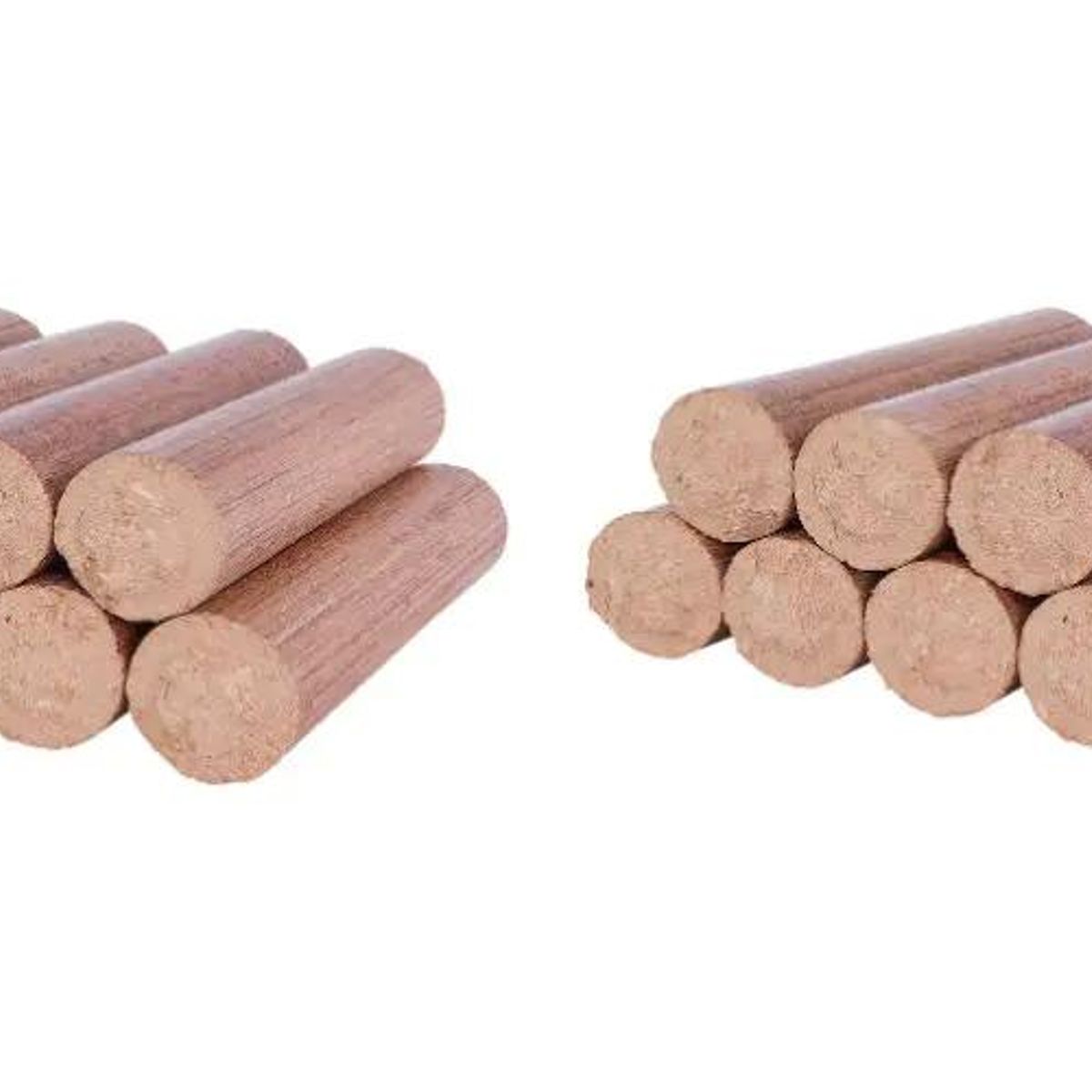 GENERICO - Briquetas de madera 2 unidades de 10kg para estufas