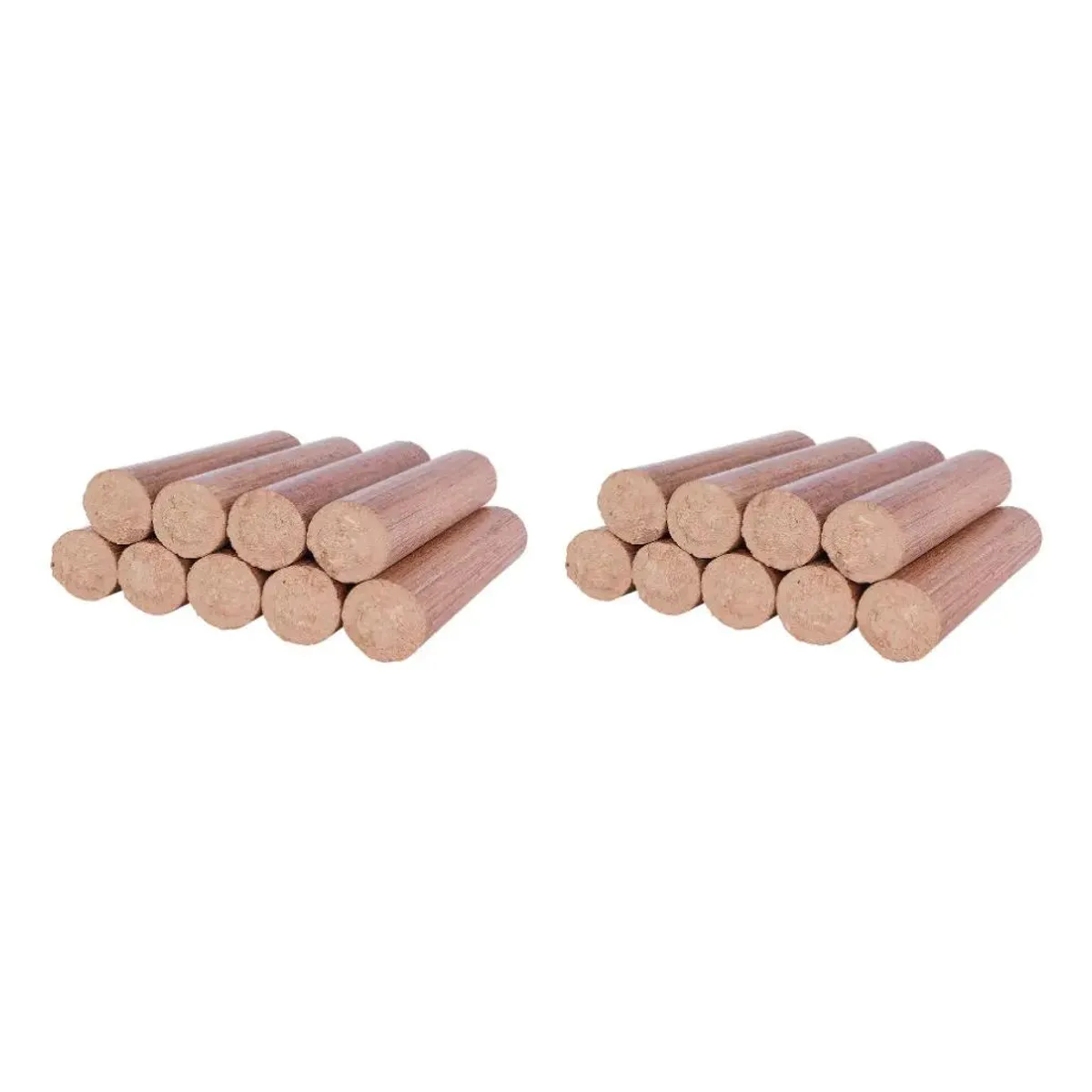 GENERICO - Briquetas de madera 2 unidades de 10kg para estufas