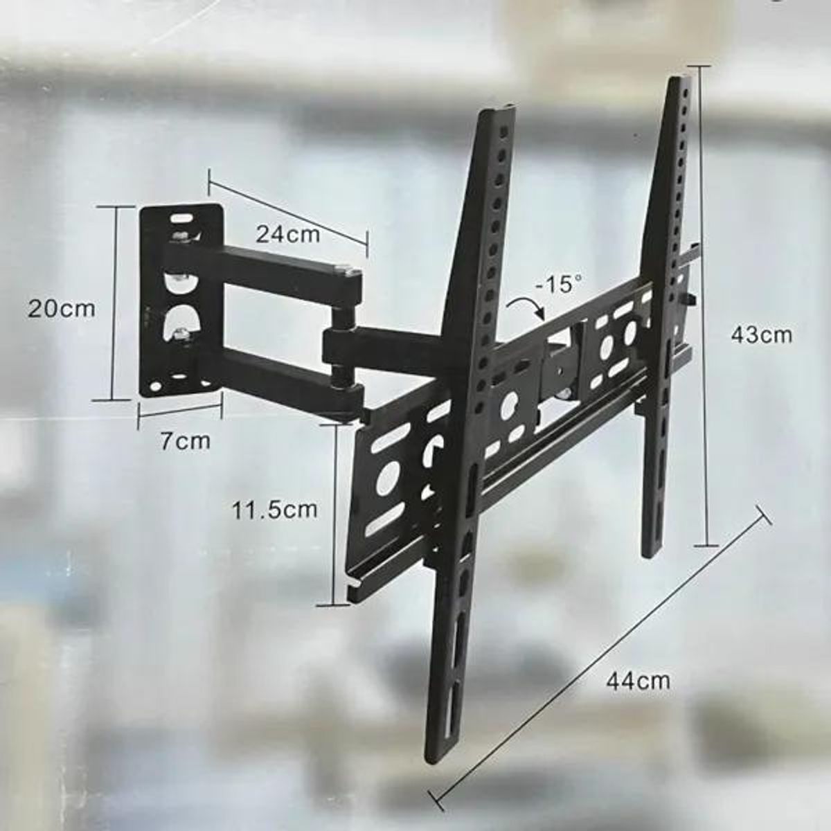 GENERICO - Soporte de Pared para TV 32 a 55 Pulgadas con Brazo Ext.